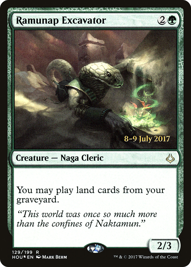 Ramunap Excavator [Hour of Devastation Prerelease Promos]-1