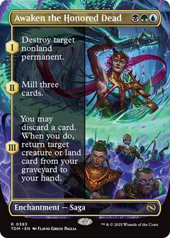 Awaken the Honored Dead (Borderless) [Tarkir: Dragonstorm]-1
