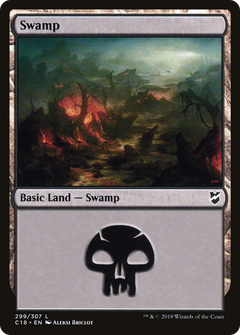 Swamp (299) [Commander 2018]-1