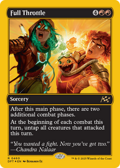 Full Throttle (First-Place Foil) [Aetherdrift]-1