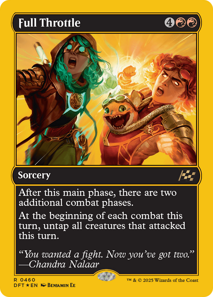 Full Throttle (First-Place Foil) [Aetherdrift]-1