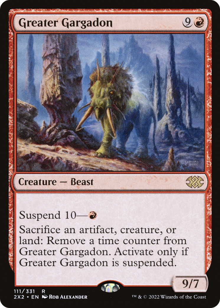 Greater Gargadon [Double Masters 2022]-1