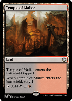 Temple of Malice [Modern Horizons 3 Commander]-1