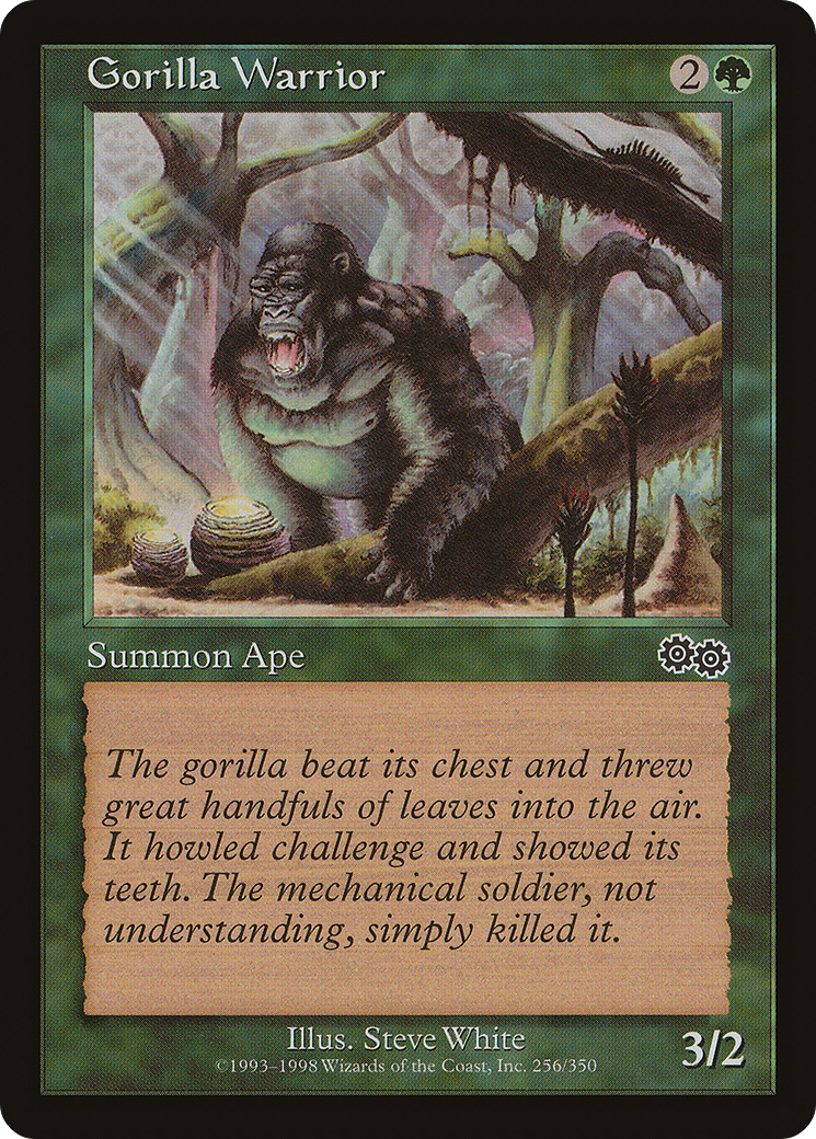 Gorilla Warrior [Urza's Saga]-1
