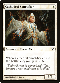 Cathedral Sanctifier [Avacyn Restored]-1