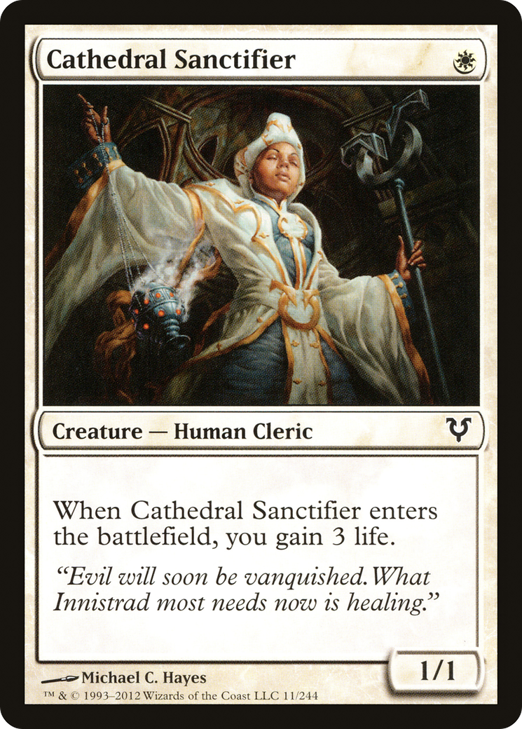Cathedral Sanctifier [Avacyn Restored]-1