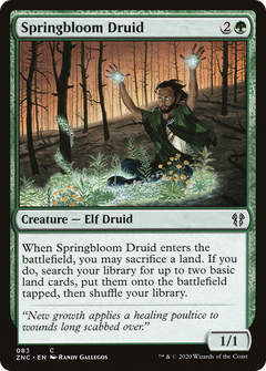 Springbloom Druid [Zendikar Rising Commander]-1
