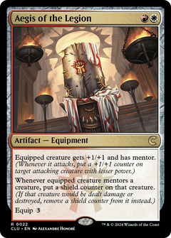 Aegis of the Legion [Ravnica: Clue Edition]-1