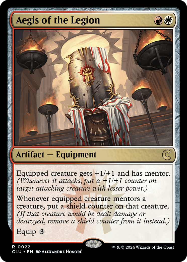 Aegis of the Legion [Ravnica: Clue Edition]-1