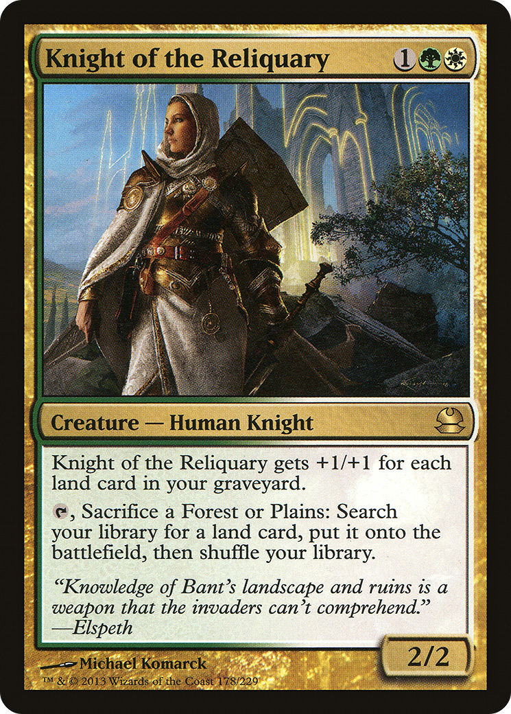 Knight of the Reliquary [Modern Masters]-1