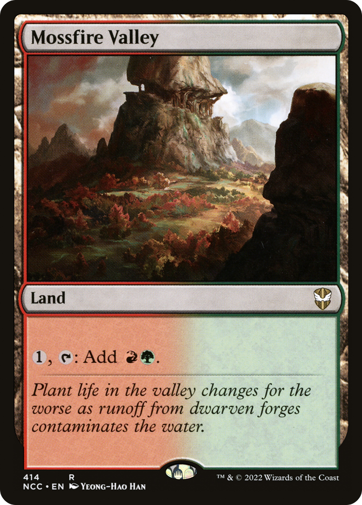 Mossfire Valley [Streets of New Capenna Commander]-1