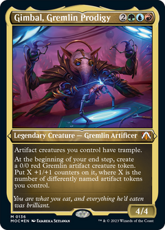 Gimbal, Gremlin Prodigy (Display Commander) [March of the Machine Commander]-1