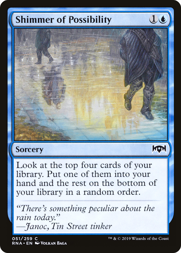 Shimmer of Possibility [Ravnica Allegiance]-1