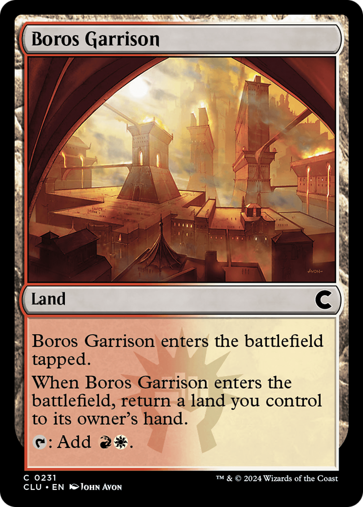 Boros Garrison [Ravnica: Clue Edition]-1