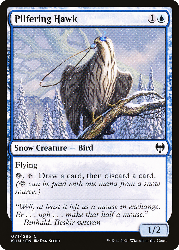 Pilfering Hawk [Kaldheim]-1