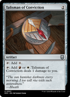 Talisman of Conviction [Modern Horizons 3 Commander]-1