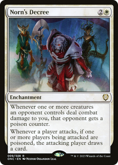 Norn's Decree [Phyrexia: All Will Be One Commander]-1