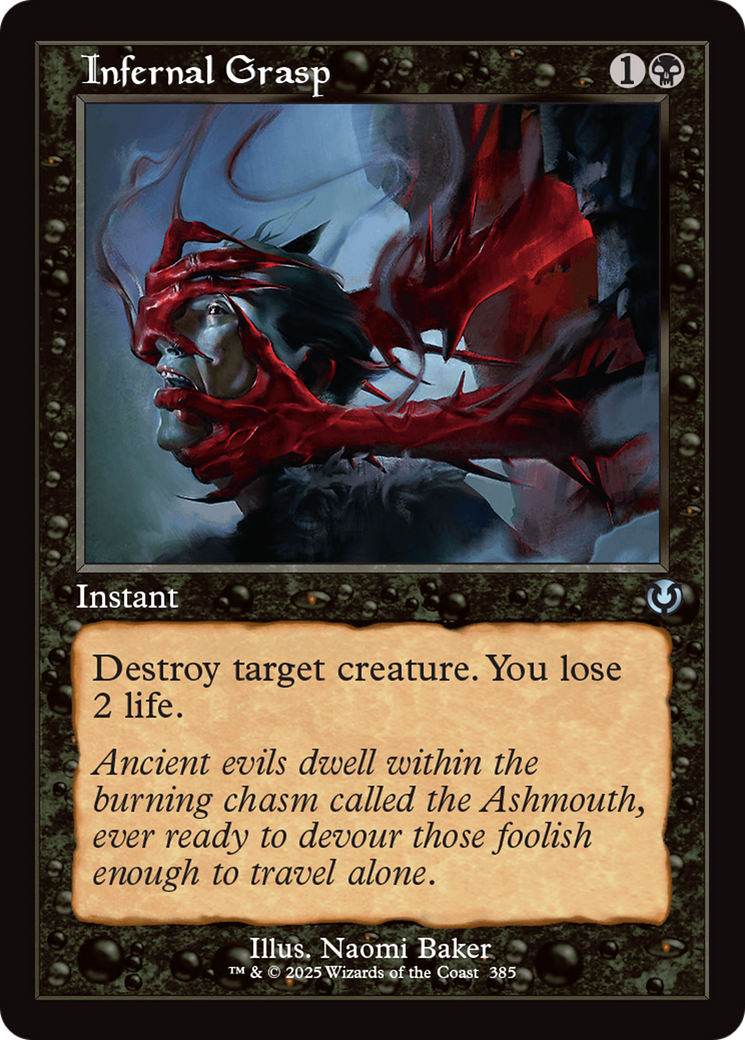 Infernal Grasp (Retro Frame) [Innistrad Remastered]-1