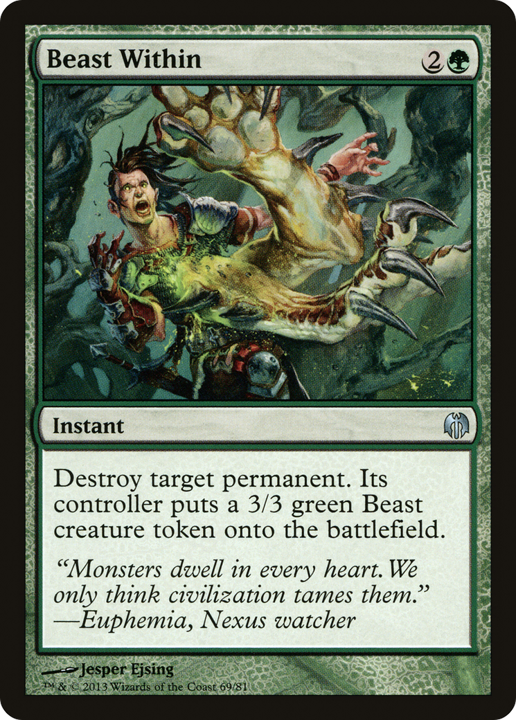 Beast Within [Duel Decks: Heroes vs. Monsters]-1