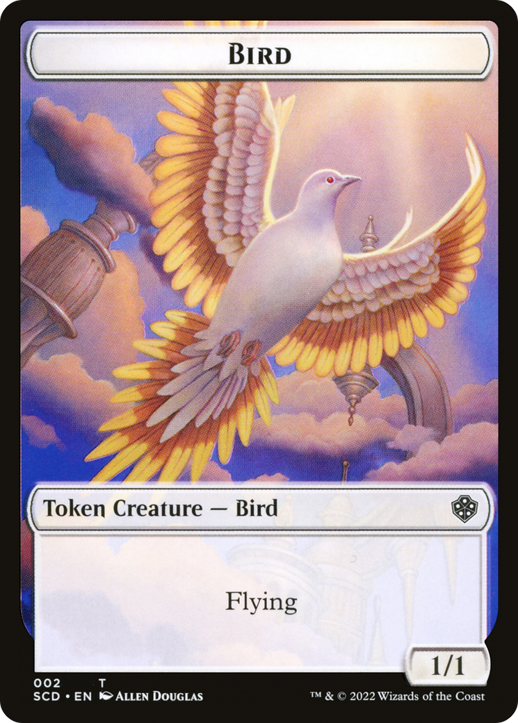 Bird (TSCD-002) - Starter Commander Deck Tokens-1