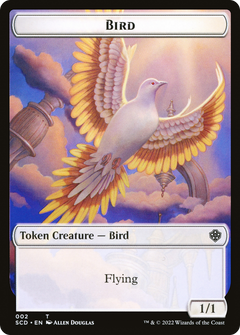 Bird (TSCD-002) - Starter Commander Deck Tokens Foil-1
