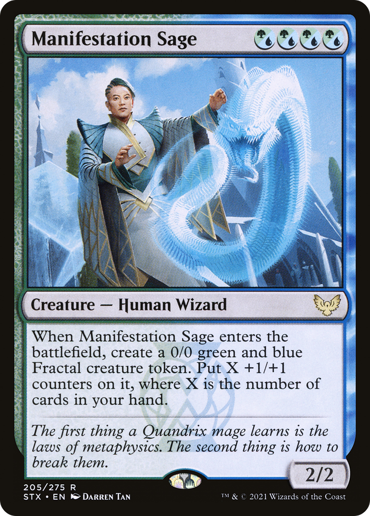 Manifestation Sage [Strixhaven: School of Mages]-1