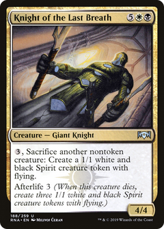 Knight of the Last Breath [Ravnica Allegiance]-1