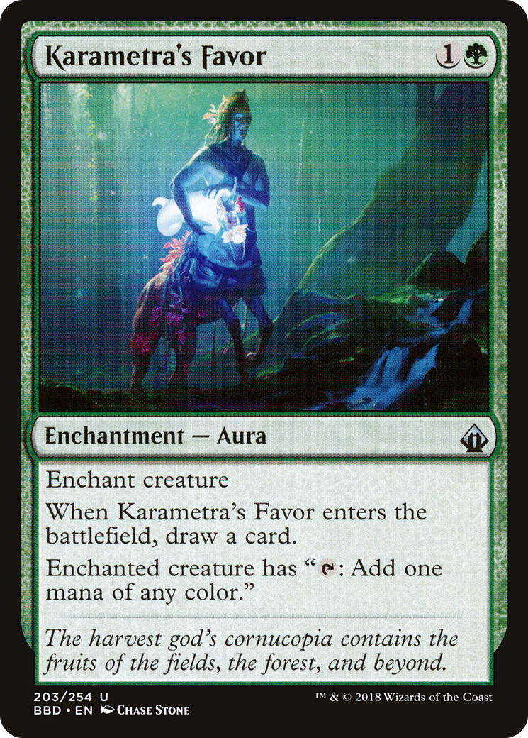 Karametra's Favor [Battlebond]-1