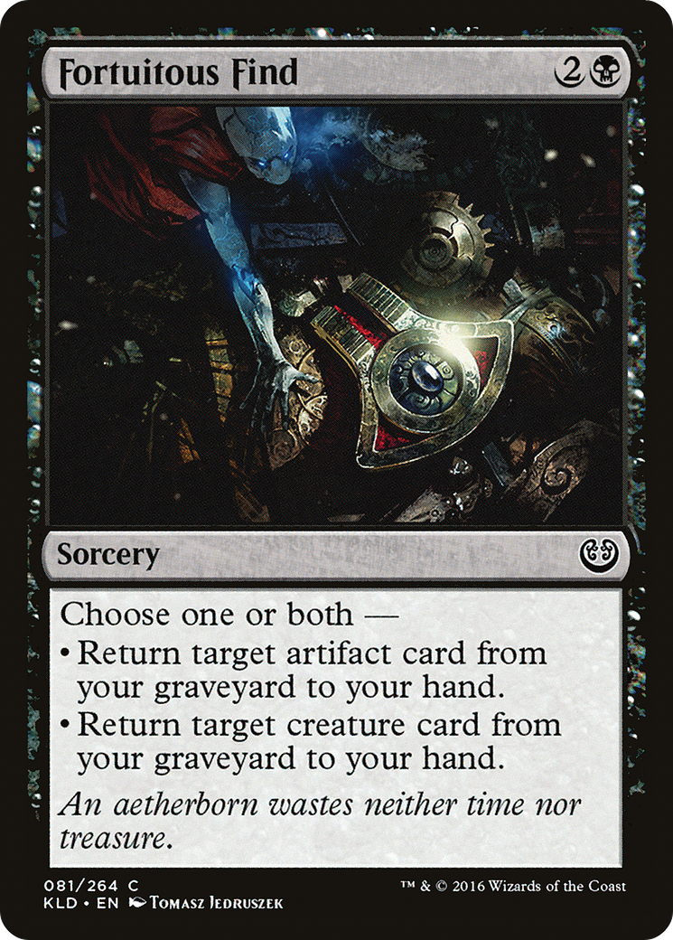 Fortuitous Find [Kaladesh]-1