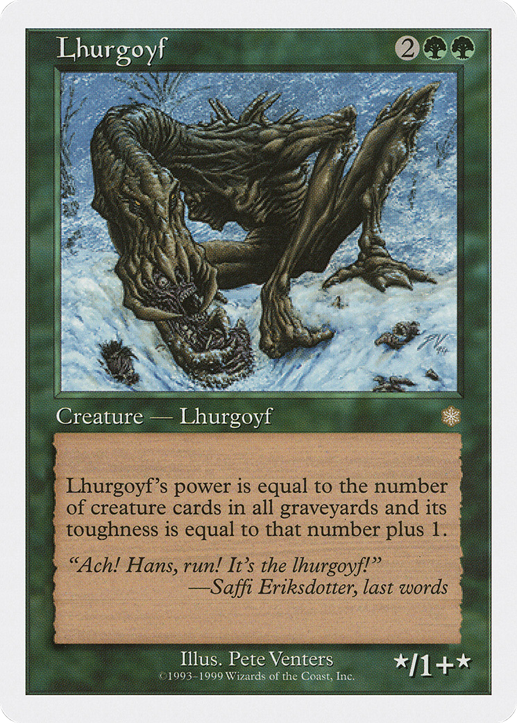 Lhurgoyf [Battle Royale]-1