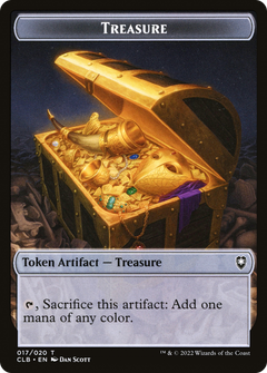 Treasure Token (CLB-017) - Battle for Baldur's Gate Tokens-1