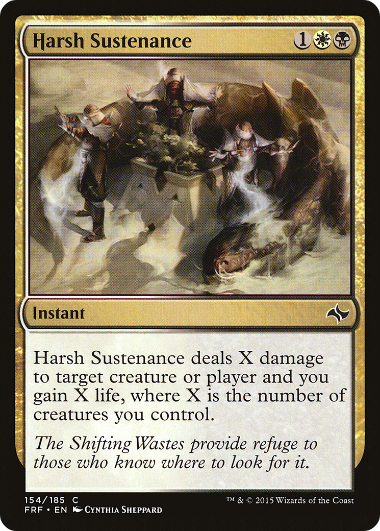 Harsh Sustenance [Fate Reforged]-1