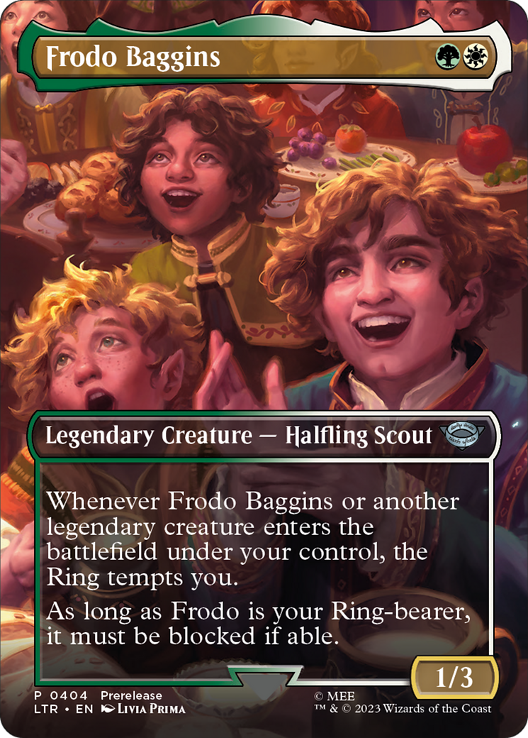 Frodo Baggins (Borderless Alternate Art) [The Lord of the Rings: Tales of Middle-Earth]-1