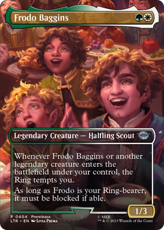 Frodo Baggins (Borderless Alternate Art) [The Lord of the Rings: Tales of Middle-Earth]-1