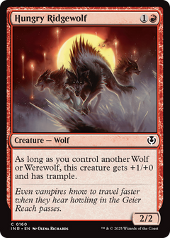 Hungry Ridgewolf [Innistrad Remastered]-1