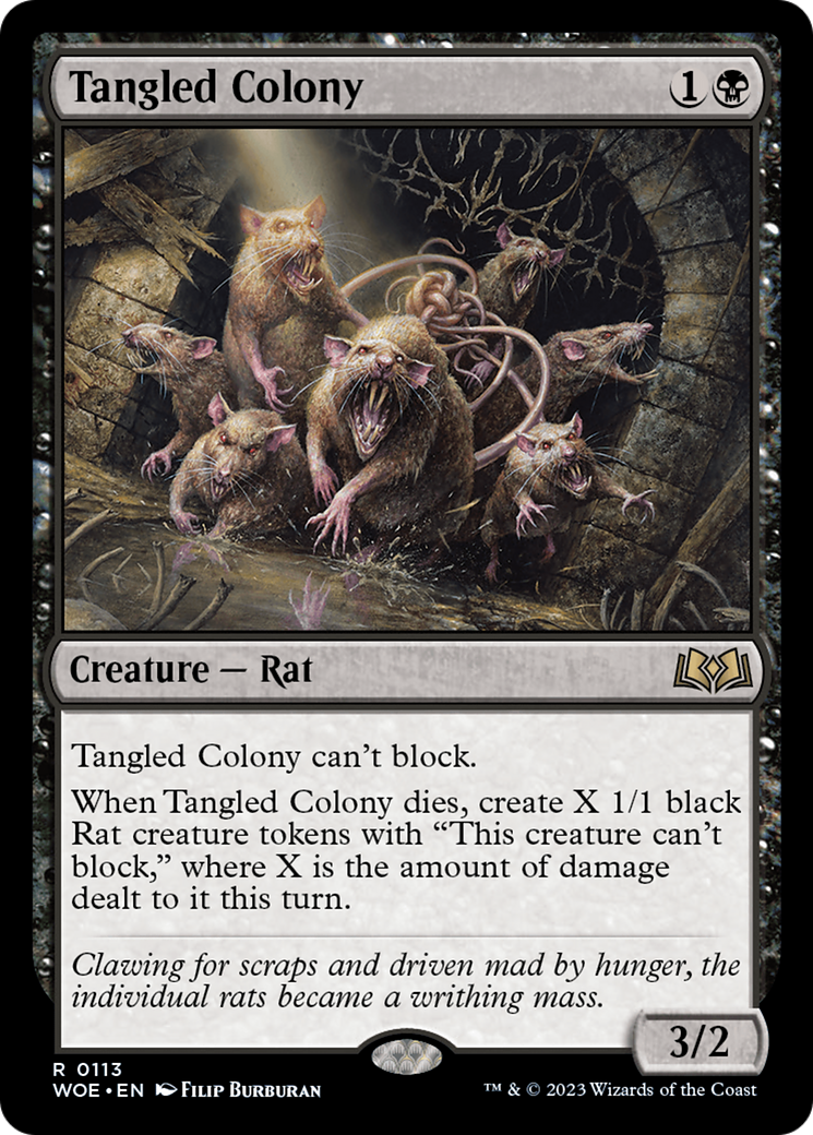 Tangled Colony [Wilds of Eldraine]-1