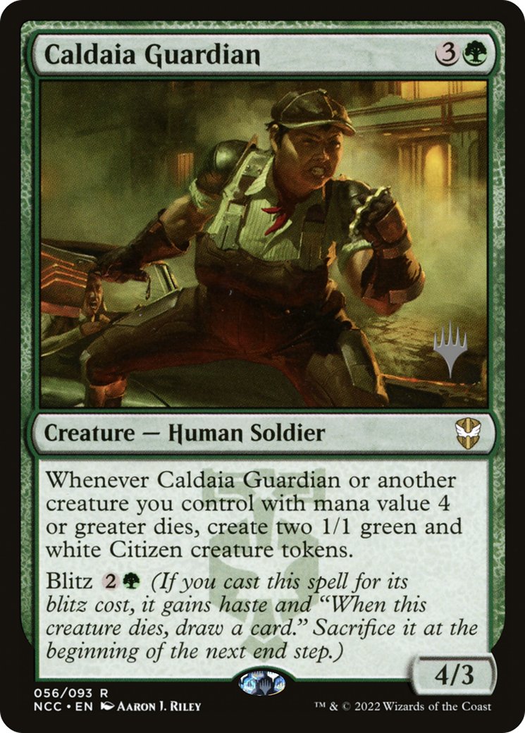 Caldaia Guardian (Promo Pack) [Streets of New Capenna Commander Promos]-1
