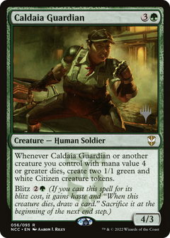 Caldaia Guardian (Promo Pack) [Streets of New Capenna Commander Promos]-1