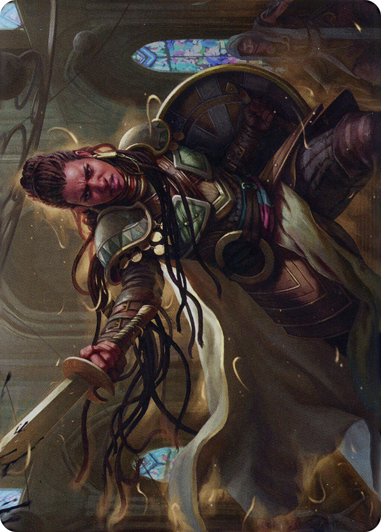 Shanna, Purifying Blade // Shanna, Purifying Blade (ADMU-055) - Dominaria United Art Series (Borderless)-1