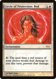 Circle of Protection: Red [Friday Night Magic 2005]-1