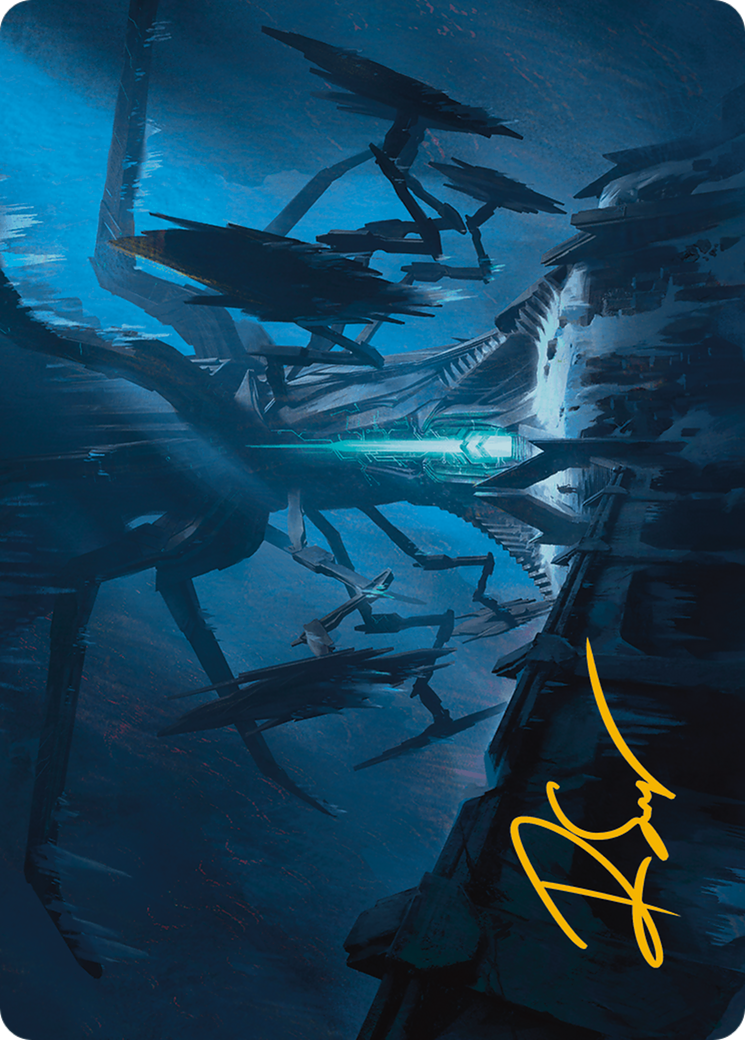 Yggdrasil, Rebirth Engine Art Card (Gold-Stamped Signature) (ASACR-010) - Assassin's Creed Art Series (Borderless)-1
