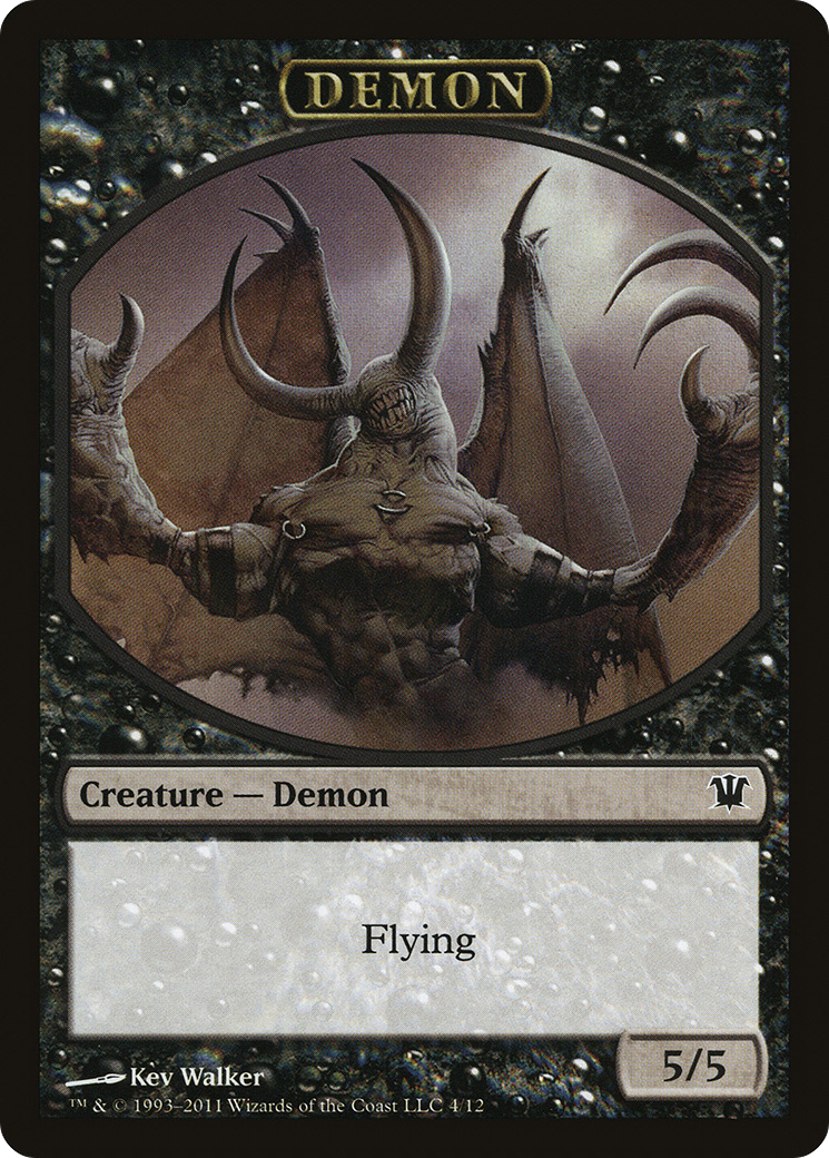 Demon Token [Innistrad Tokens]-1