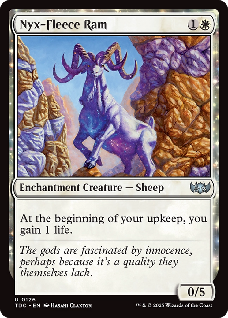 Nyx-Fleece Ram [Tarkir: Dragonstorm Commander]-1