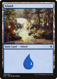 Island (256) [Throne of Eldraine]-1