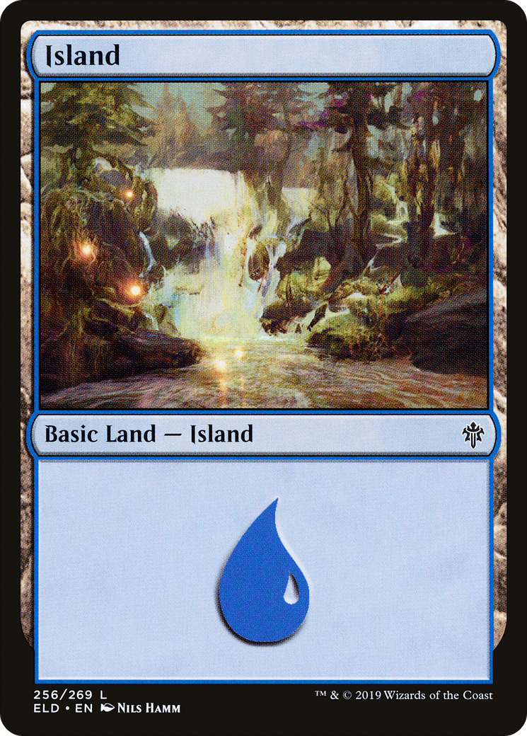 Island (256) [Throne of Eldraine]-1