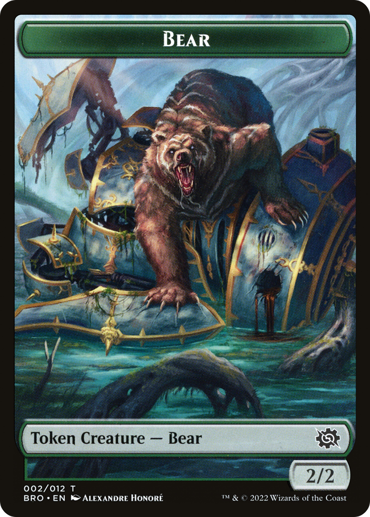 Bear (TBRO-002) - The Brothers' War Tokens Foil-1