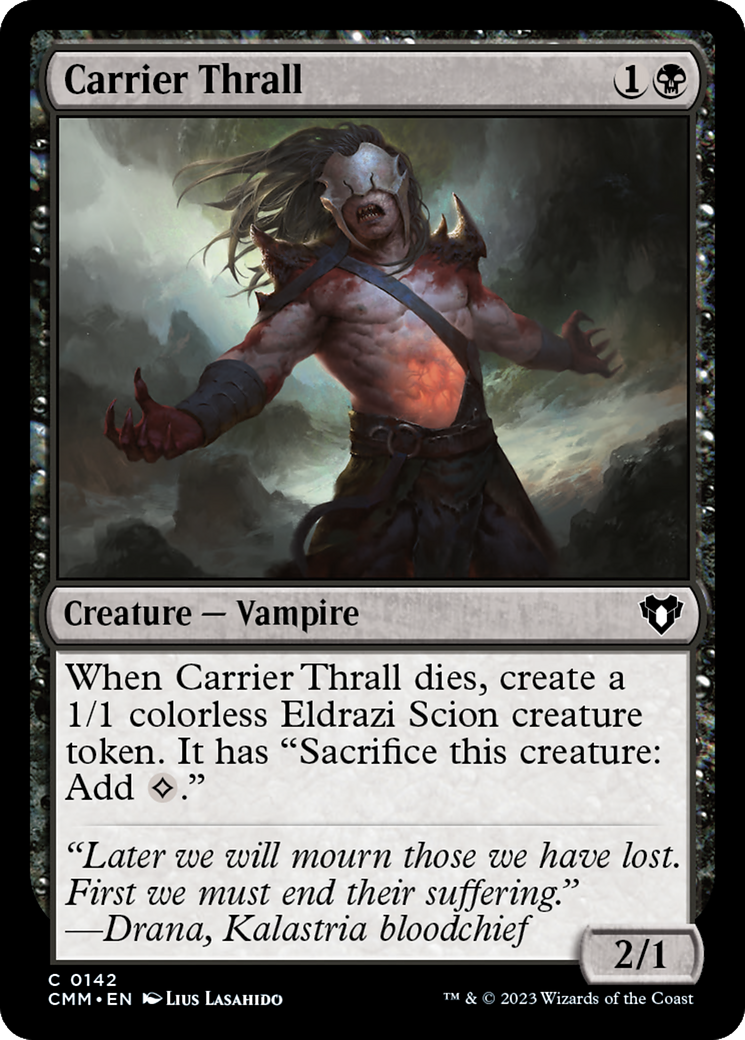 Carrier Thrall [Commander Masters]-1