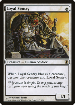 Loyal Sentry [Duel Decks: Elspeth vs. Tezzeret]-1