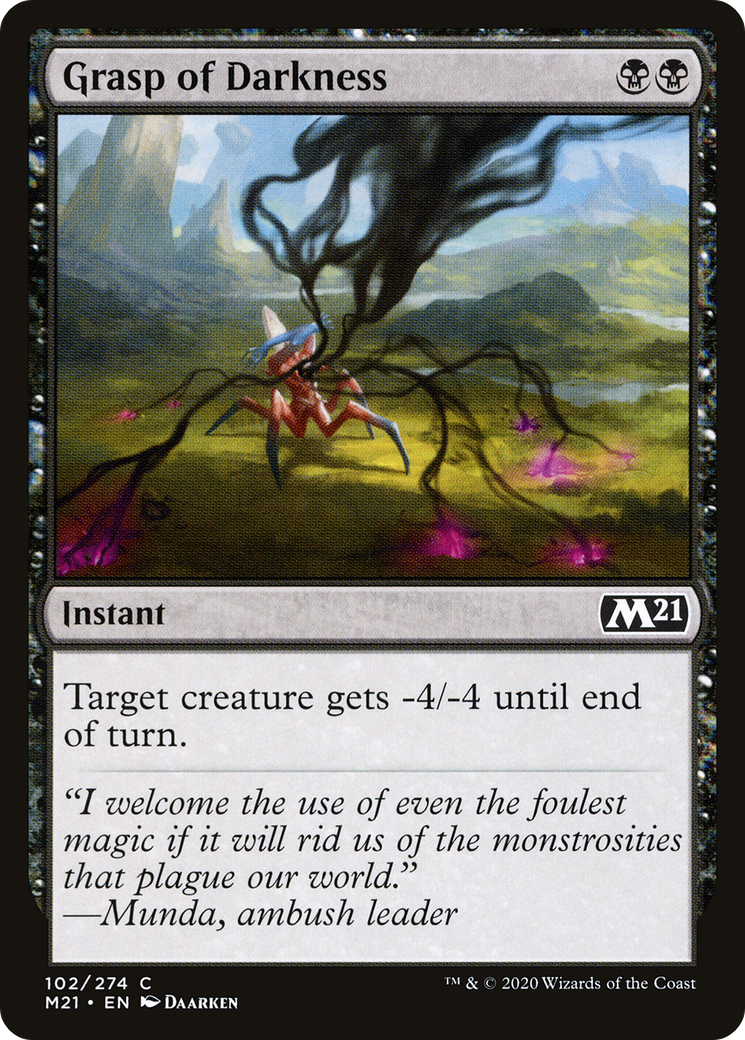Grasp of Darkness [Core Set 2021]-1