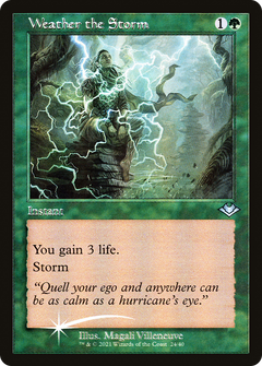 Weather the Storm (Retro Frame) (MH1-024) - Modern Horizons 1 Timeshifts Foil-1